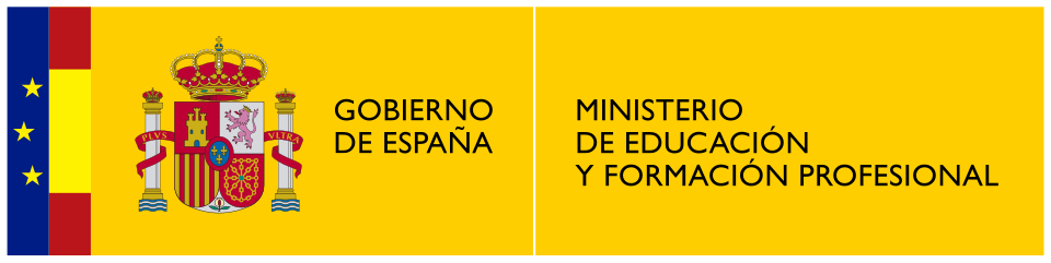 Gobierno de España. Ministerio de Educación y Formación Profesional